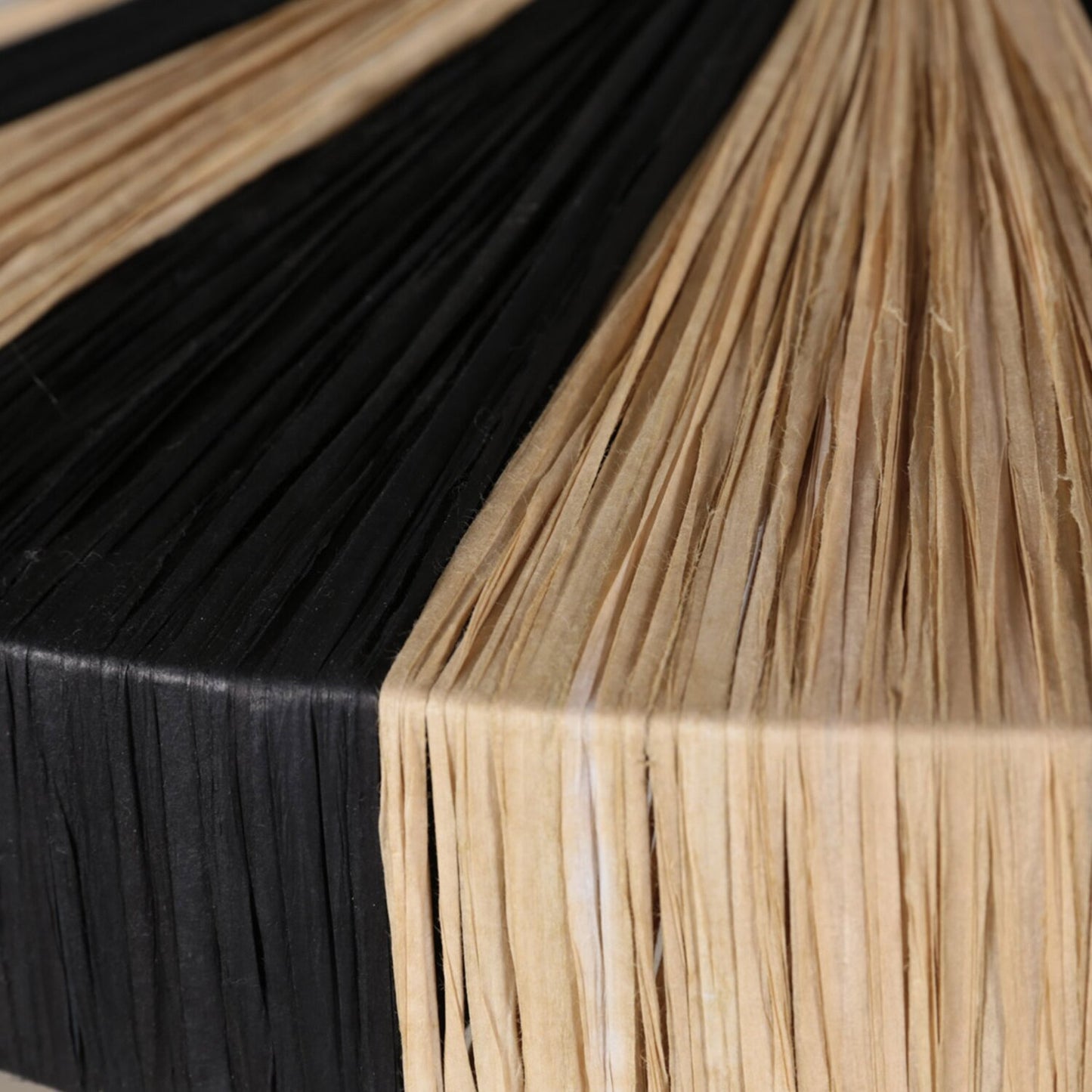 Agafay Souk Atlas Noir Raffia Pendant Lamp