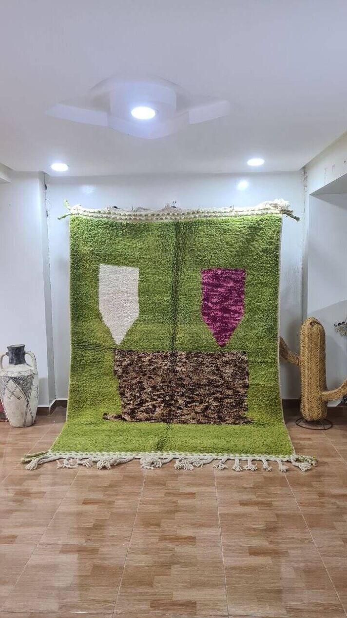 Agafay Souk Authentic Beni Ourain Wool Rug