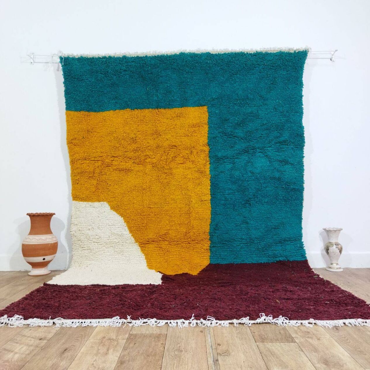 Agafay Souk Beni Ourian Oasis Block Rug