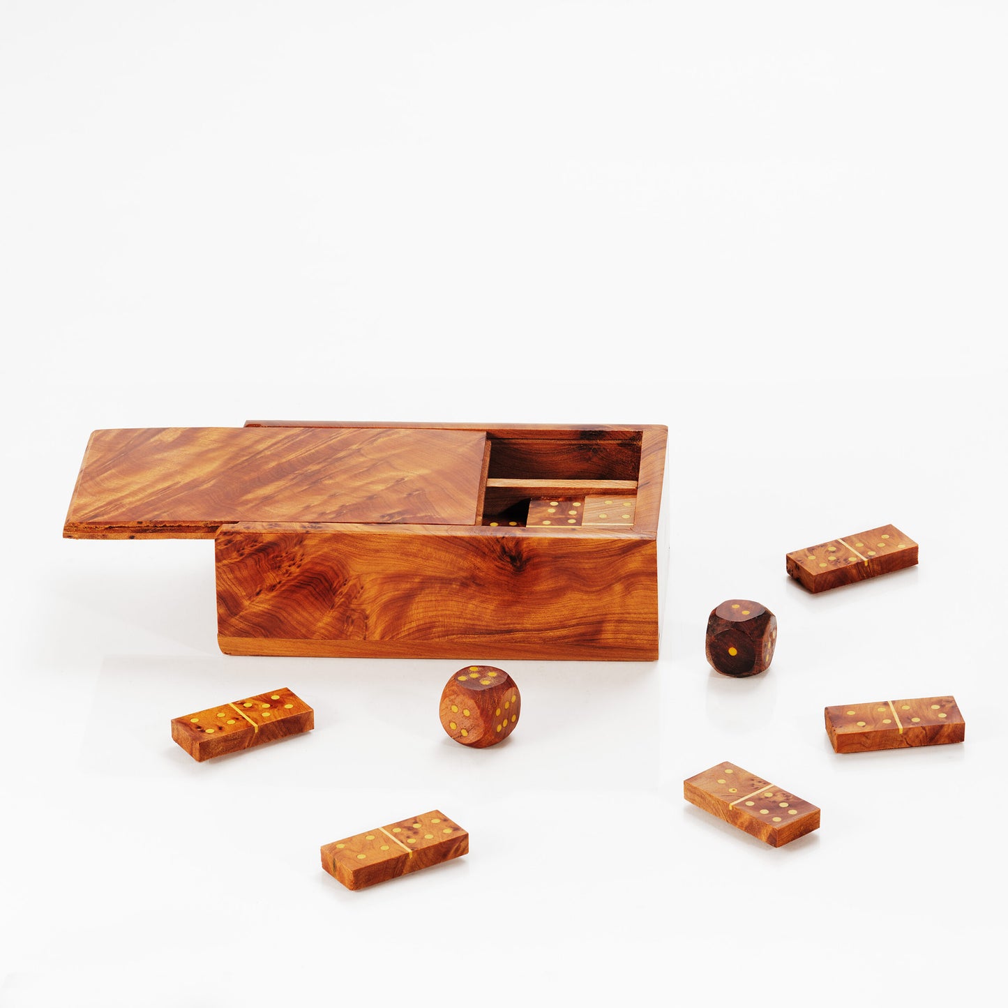 Agafay Souk Berber Dice & Dominoes Set