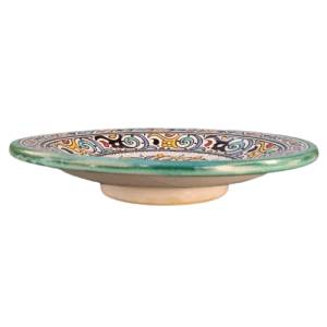 Agafay Souk Berber Petal Harmony Ceramic Plate