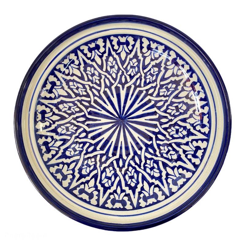 Agafay Souk Blue Mosaic Tradition Tagine