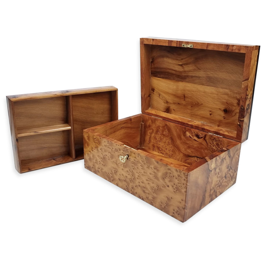 Agafay Souk Chess Pattern Thuya Organizer