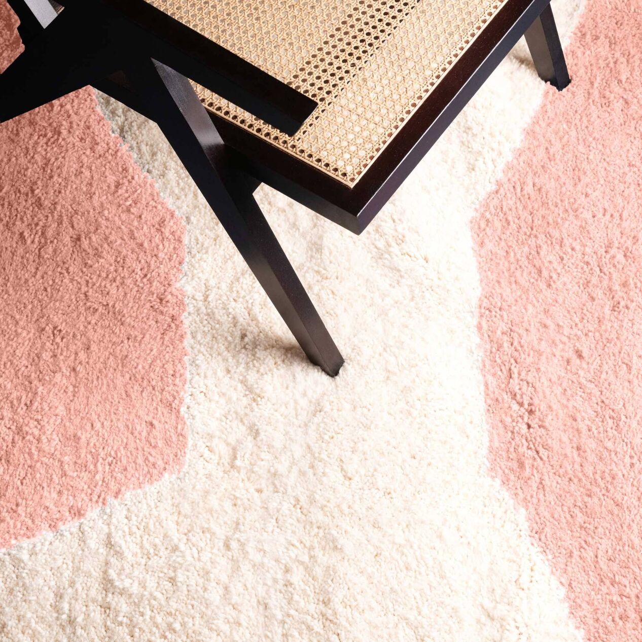 Agafay Souk Clouded Coral Beni Ouarain Rug