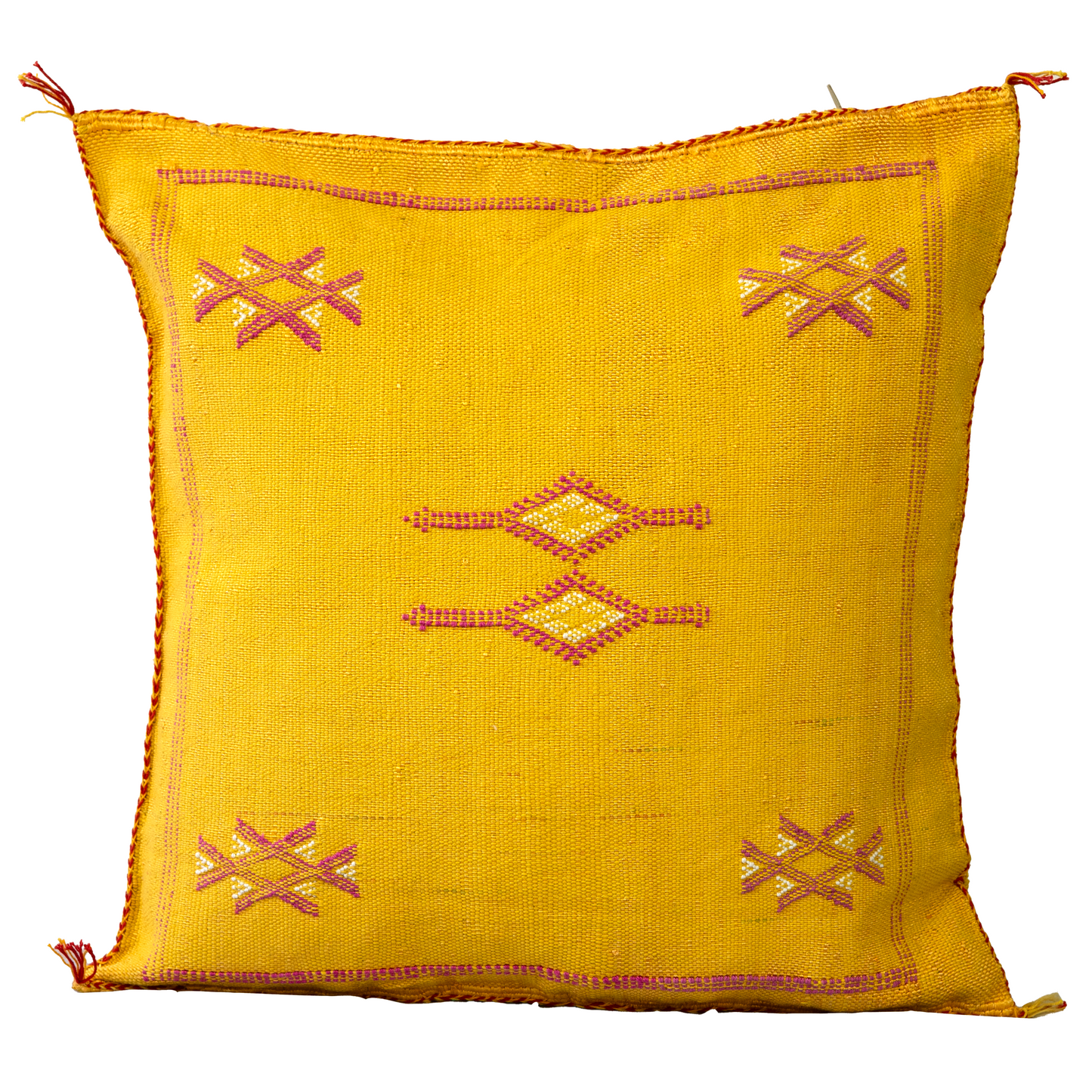 Agafay Souk Golden Medina Cactus Silk Pillow