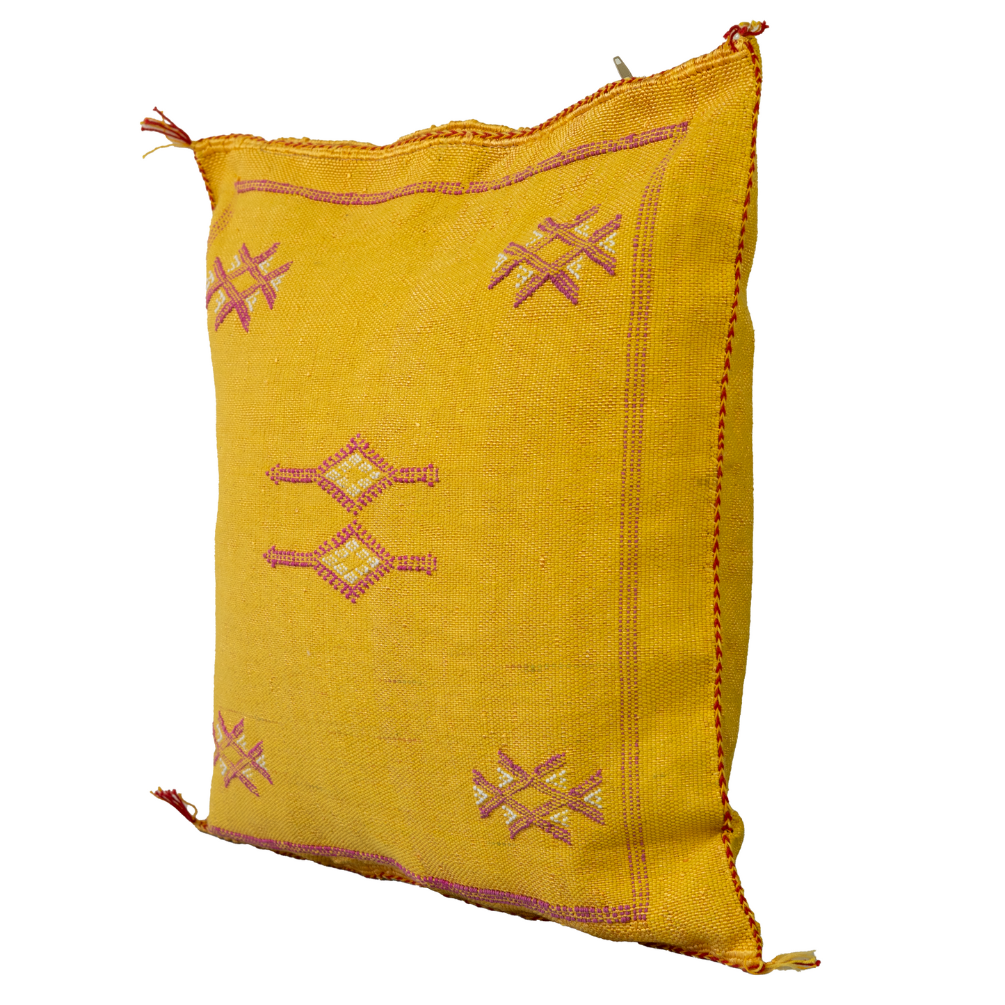 Agafay Souk Golden Medina Cactus Silk Pillow