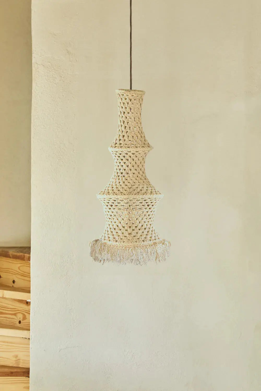 Agafay Souk Handwoven Light Totem – Medium