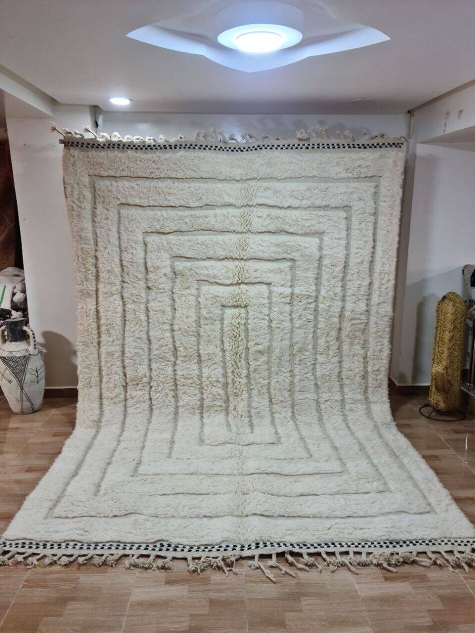 Agafay Souk Labyrinth Beni Ouarain Rug