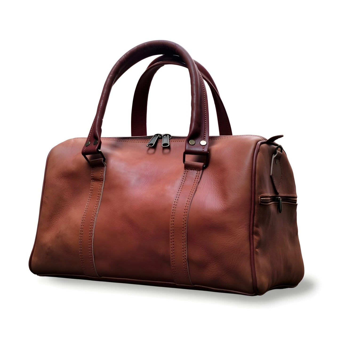 Agafay Souk Leather Travel Bag