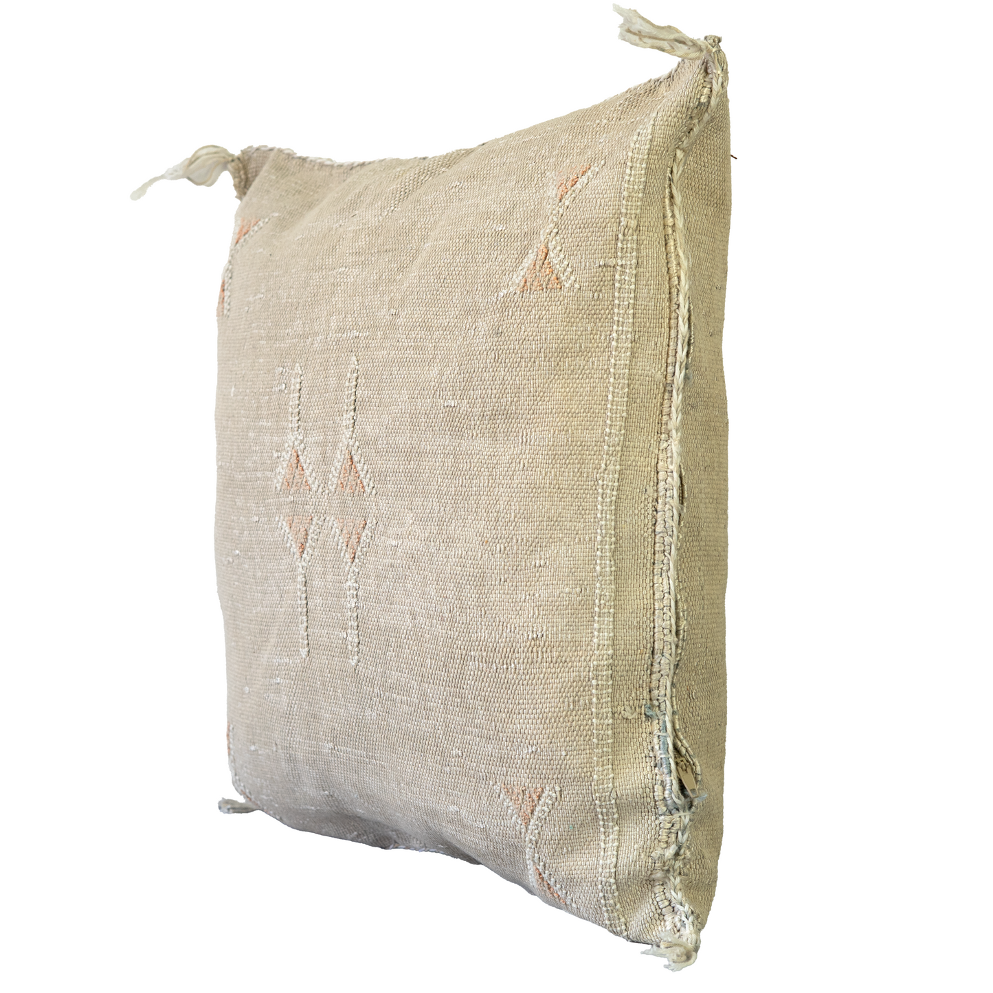 Agafay Souk Nomad Beige Silk Pillow