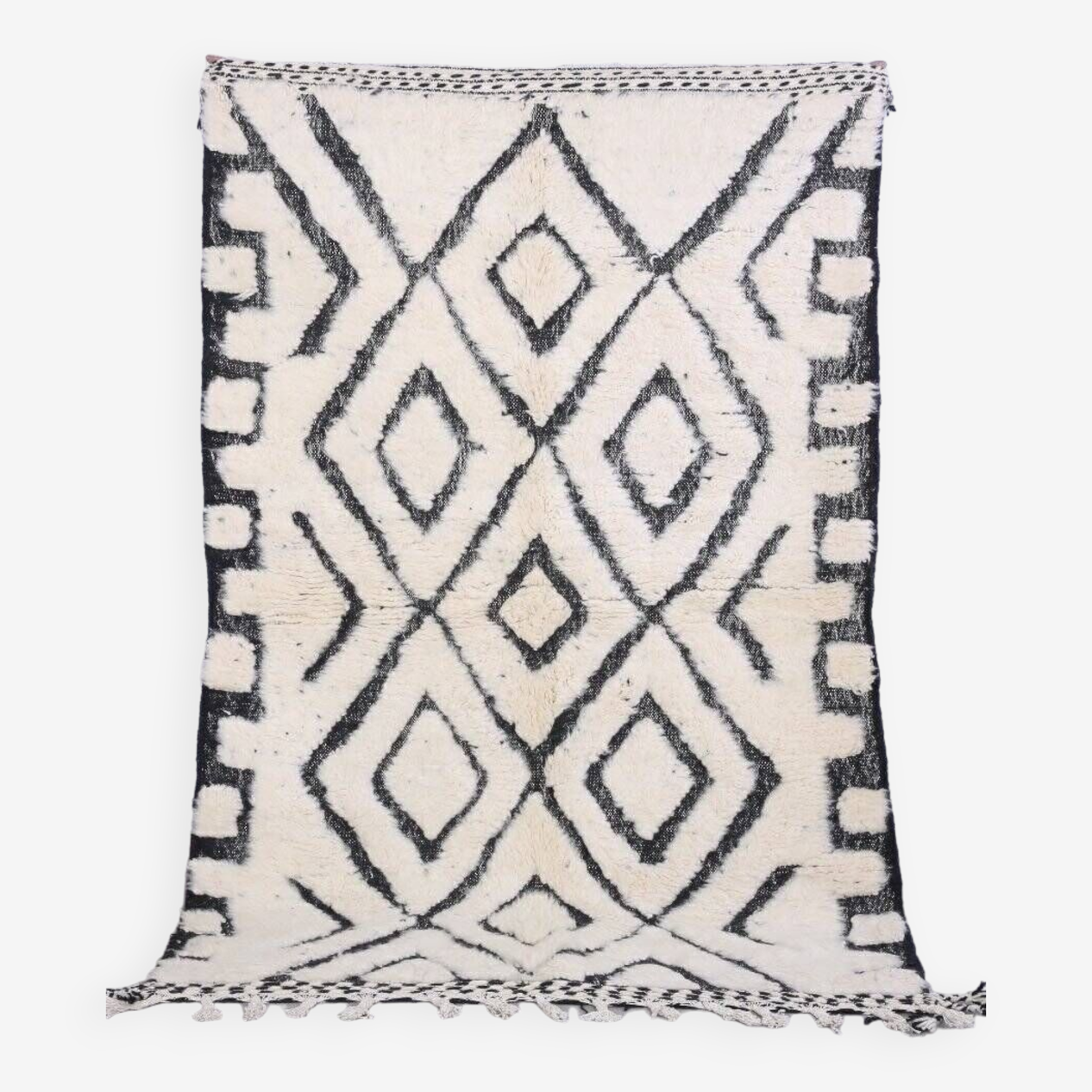 Agafay Souk Nomad Noir Beni Ouarain Rug