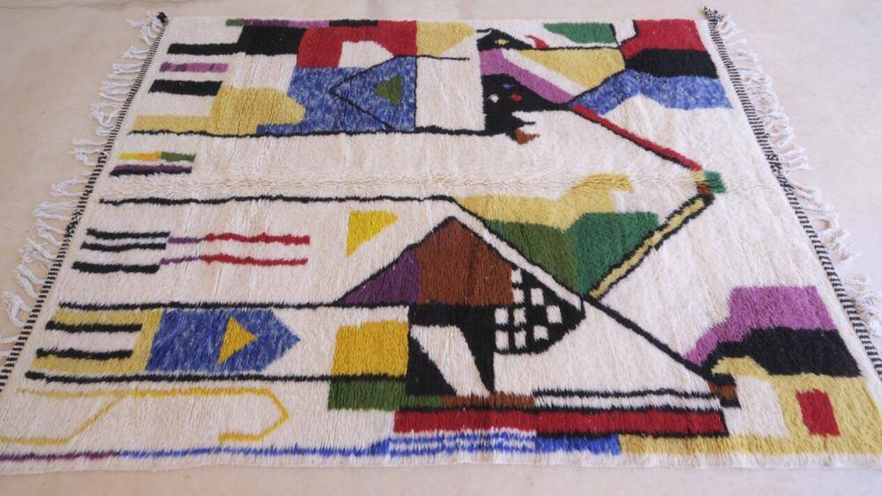 Agafay Souk Oasis Overlook Boujad Rug
