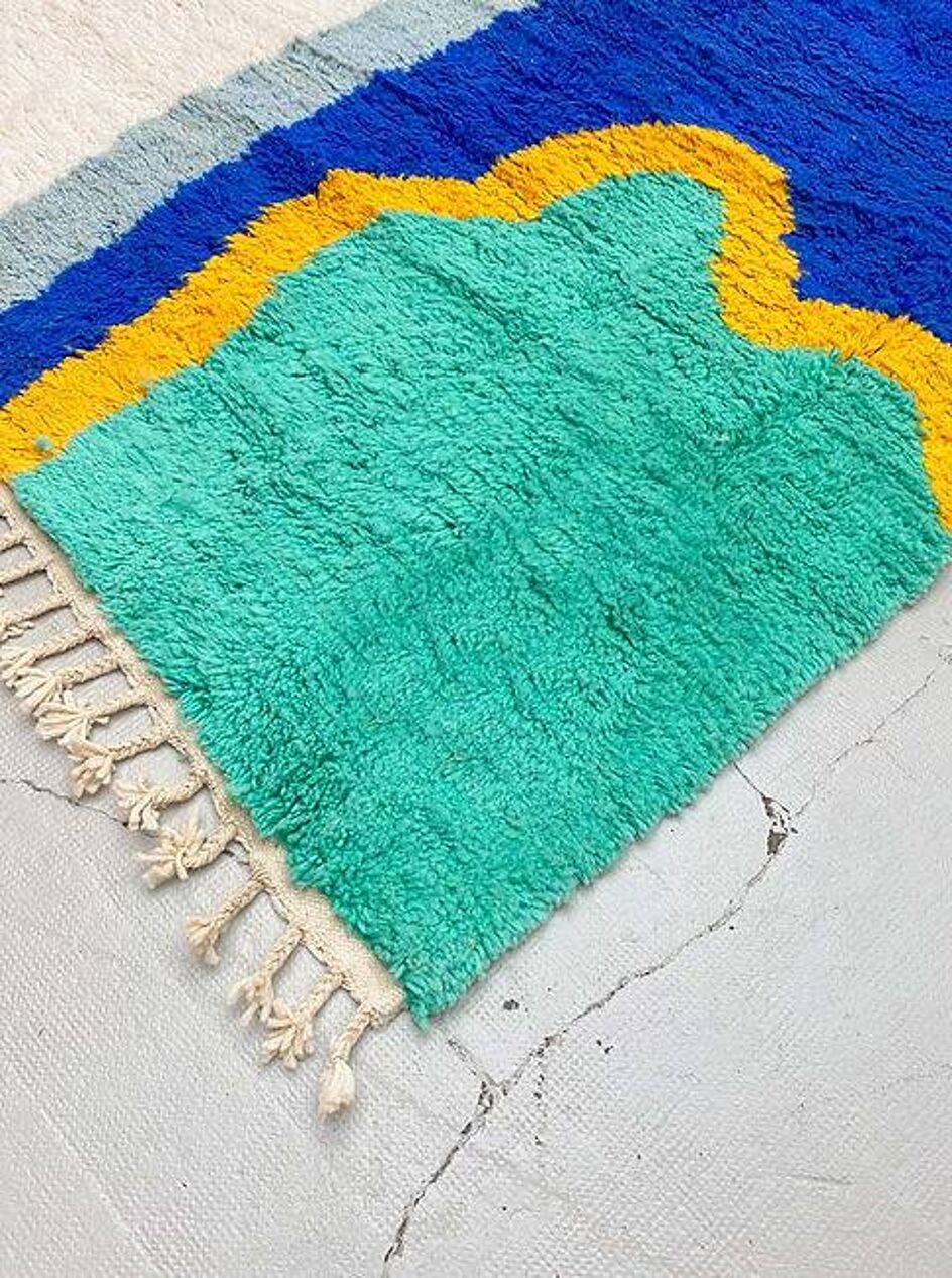 Agafay Souk Ocean Mirage Boujad Rug