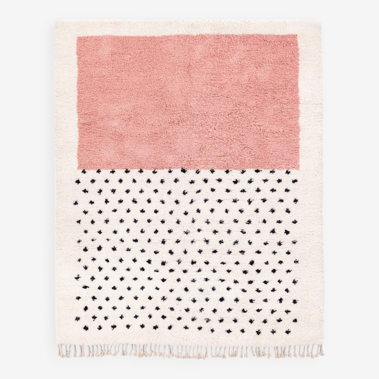 Agafay Souk Painted Blush Oasis Beni Ouarain Rug