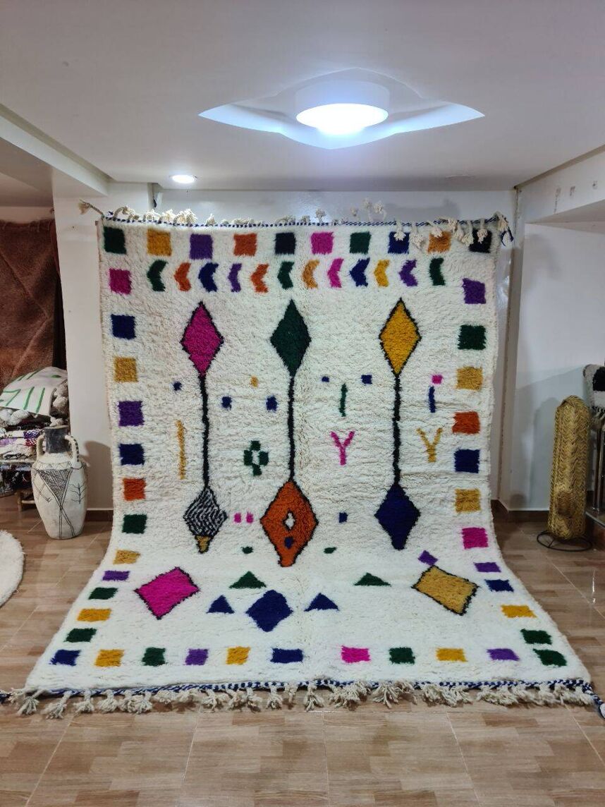 Agafay Souk Rainbow Kasbah Azilal Rug