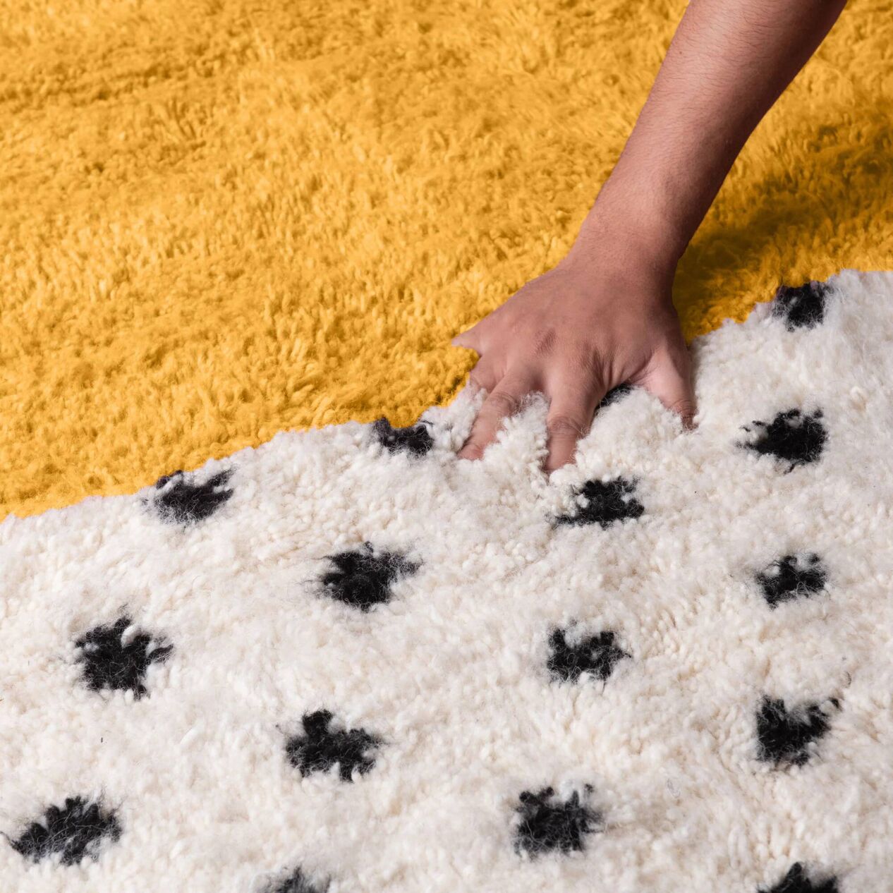 Agafay Souk Warm Terrain Beni Ouarain Rug