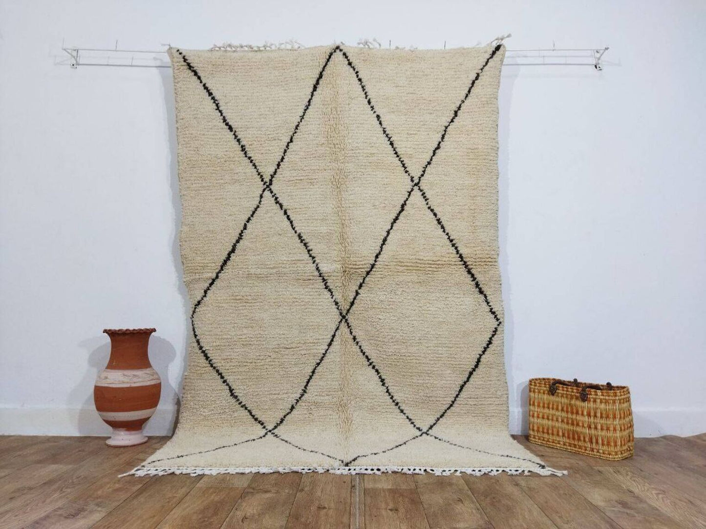 Agafay Souk Atlas Diamond Beni Ouarain Rug
