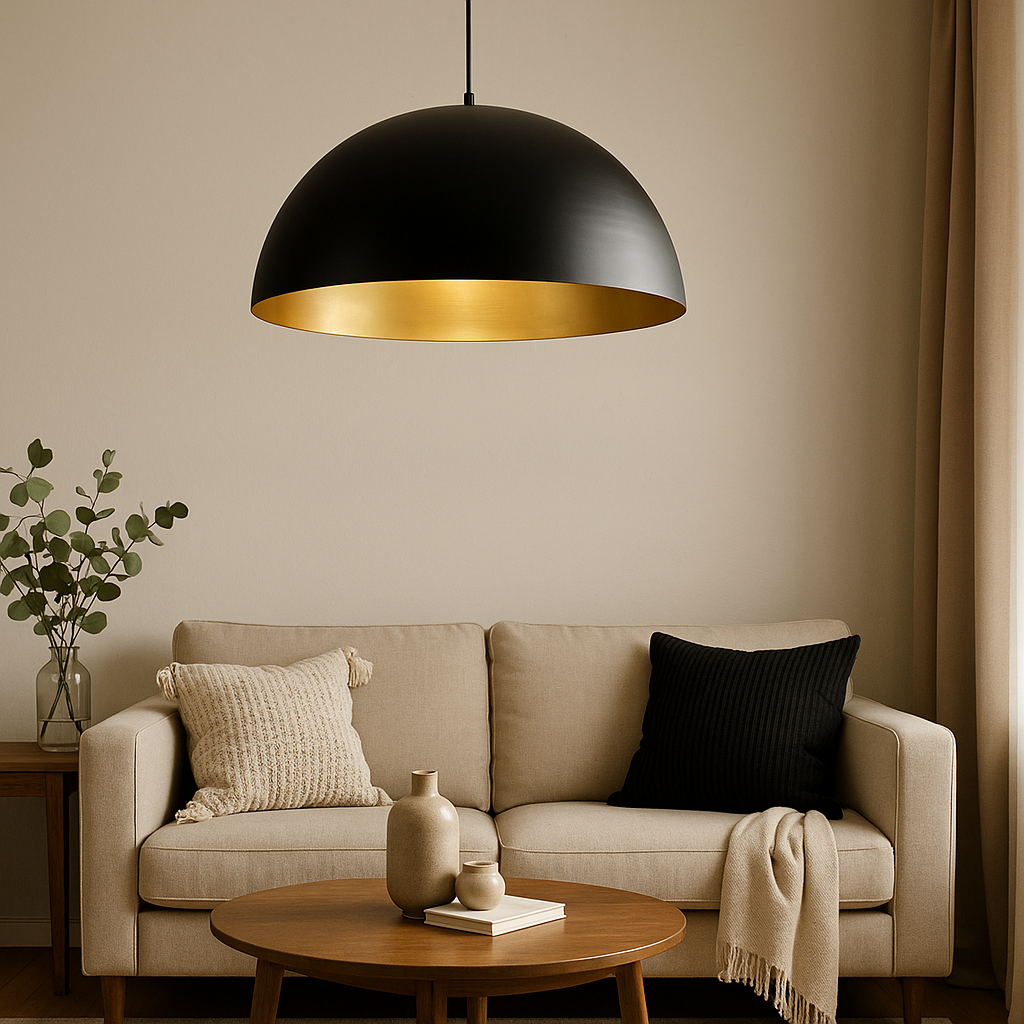 Agafay Souk Black Ember Pendant Light