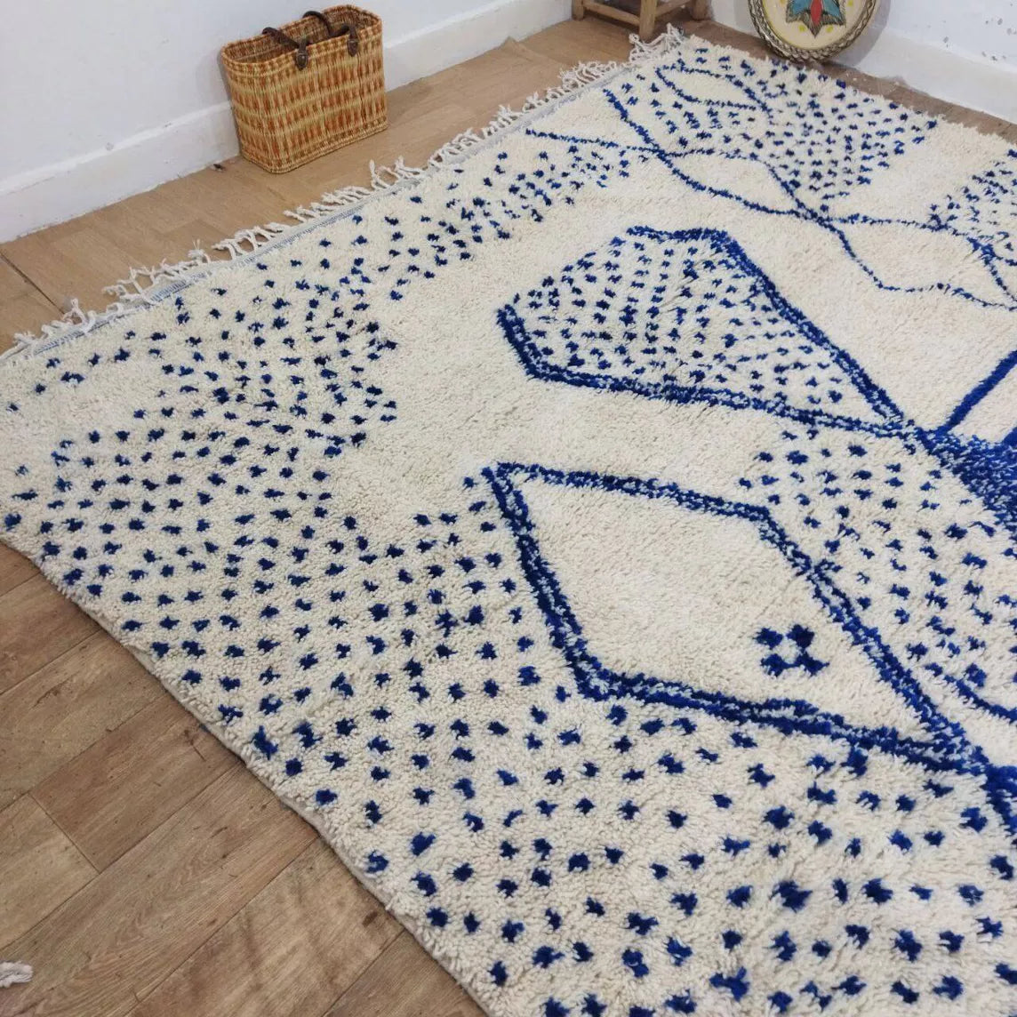Agafay Souk Blue Diamond Azilal Rug