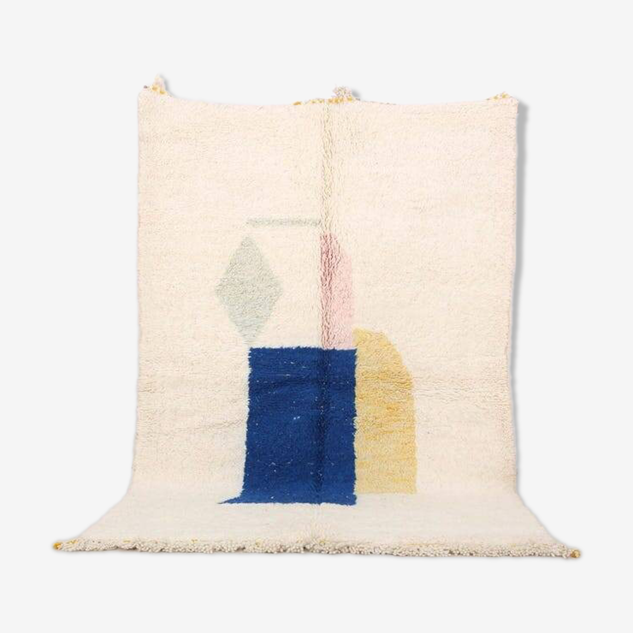 Agafay Souk Earthbound Geometry Beni Ouarain Rug