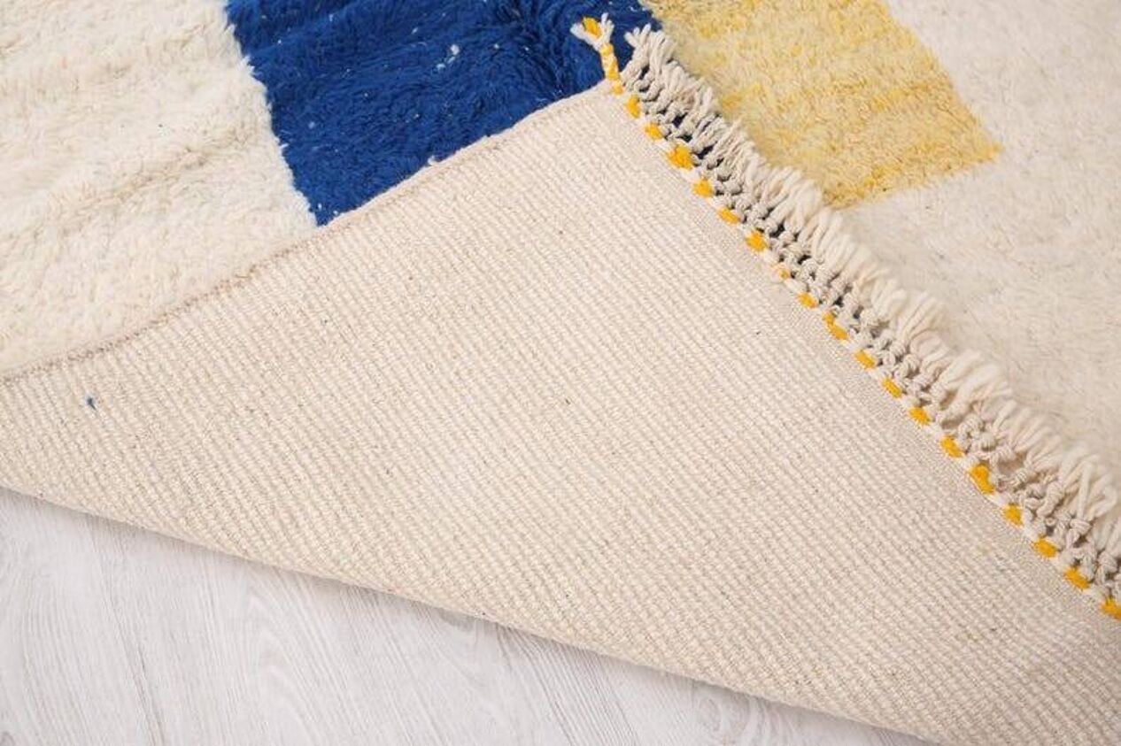 Agafay Souk Earthbound Geometry Beni Ouarain Rug