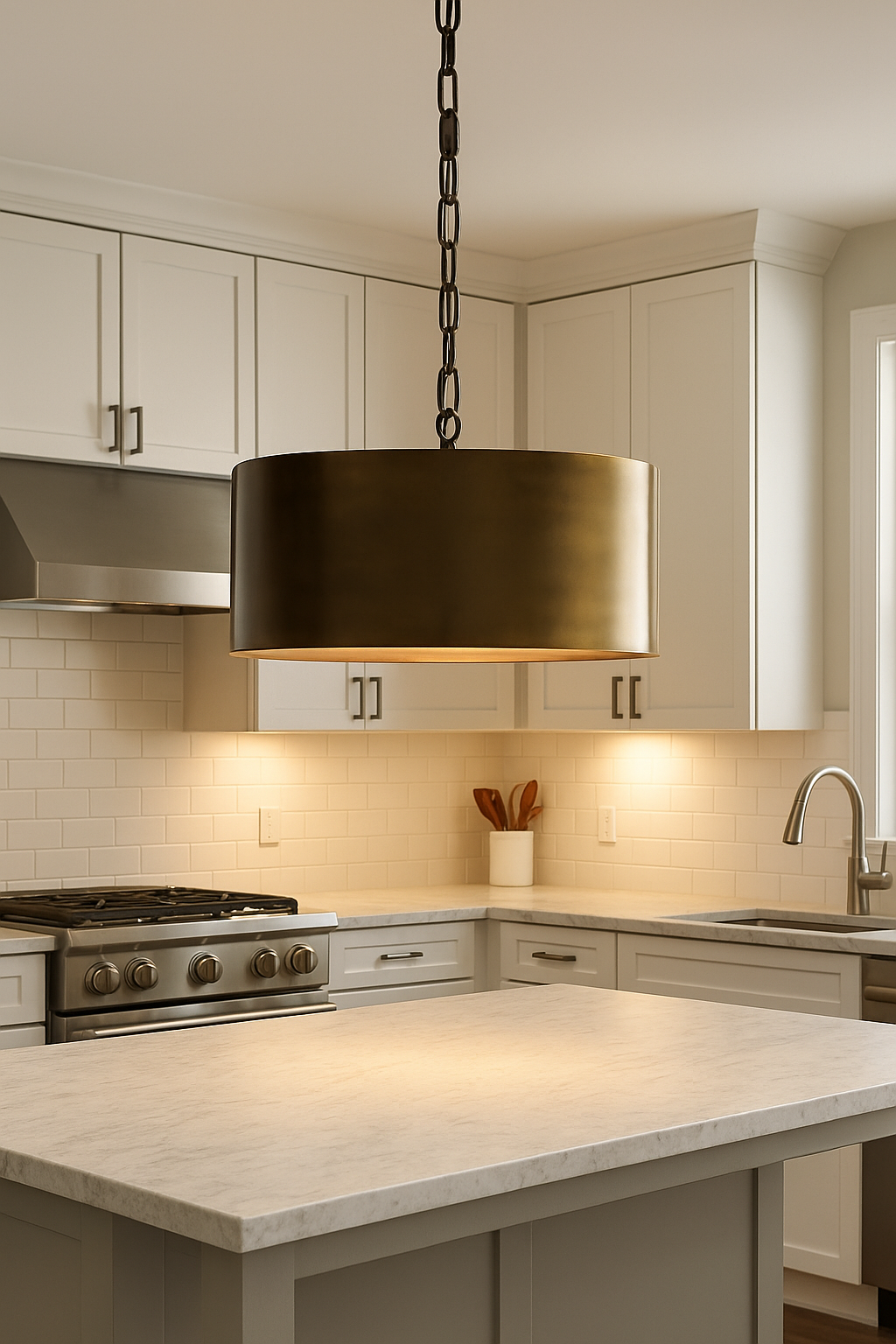 Agafay Souk Echo Drum Pendant Light