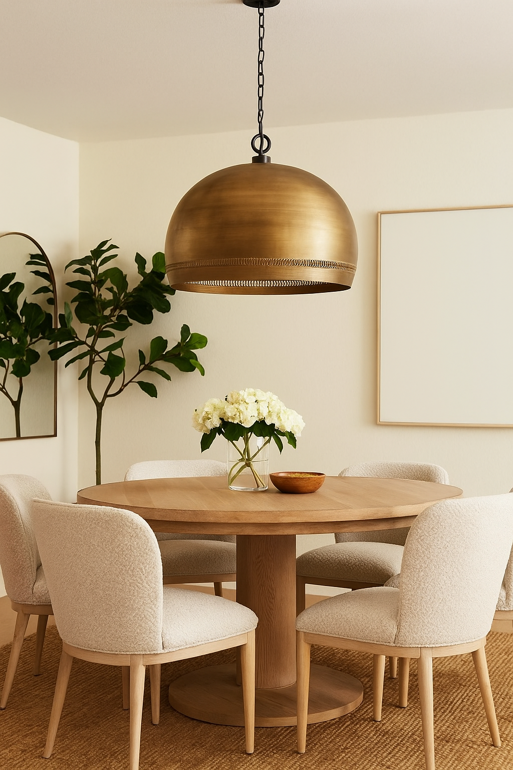 Agafay Souk Golden Trace Pendant Light
