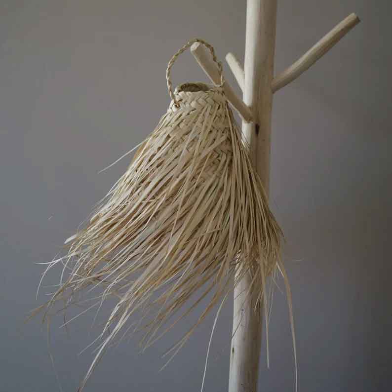 Agafay Souk Handmade Palm Leaf Lampshade