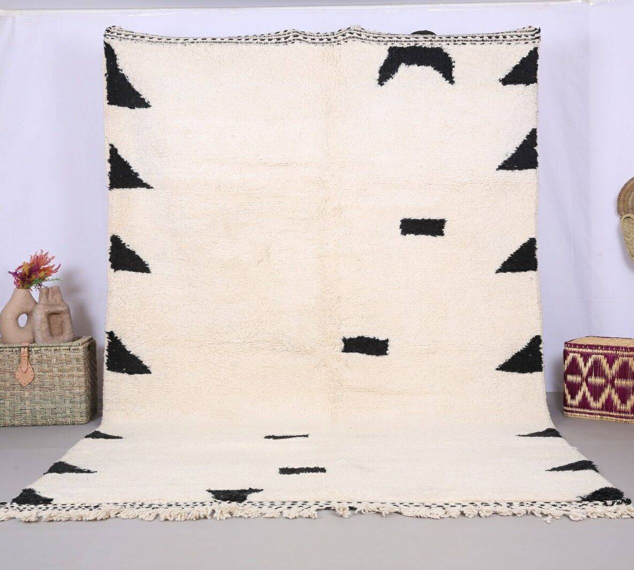 Agafay Souk Nomadic Rhythm Beni Ouarain Rug