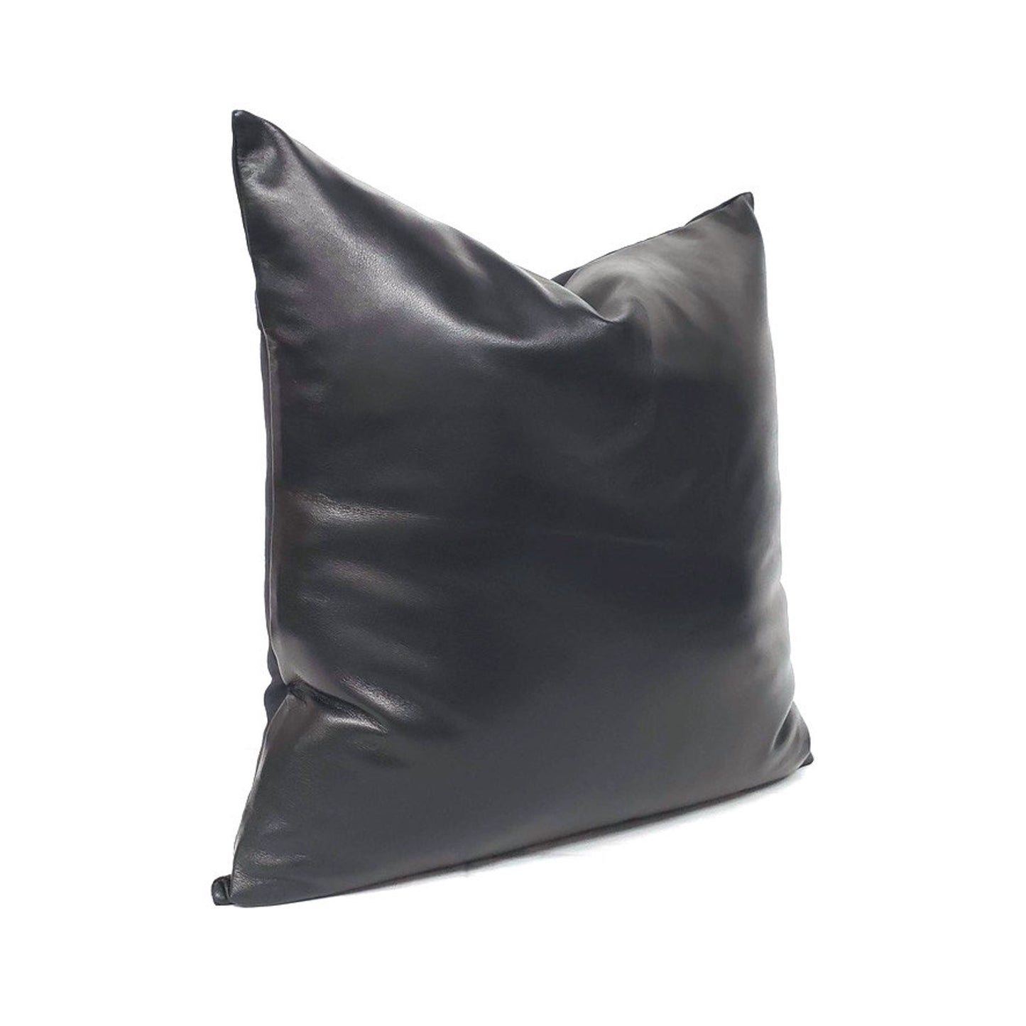 Agafay Souk Onyx Hide Leather Pillow