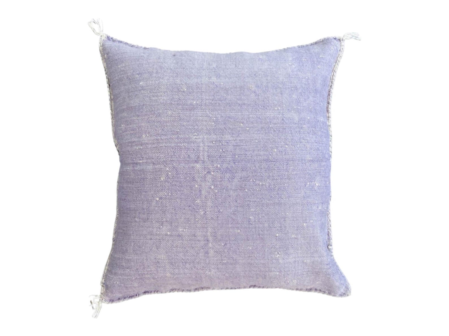 Agafay Souk Purple Cactus Silk Pillow