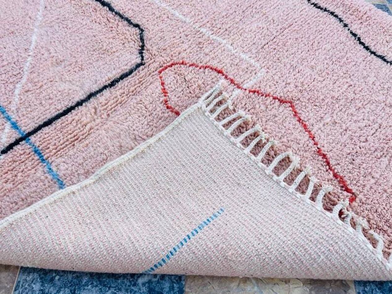 Agafay Souk Tranquil Pathways Beni Ouarain Rug