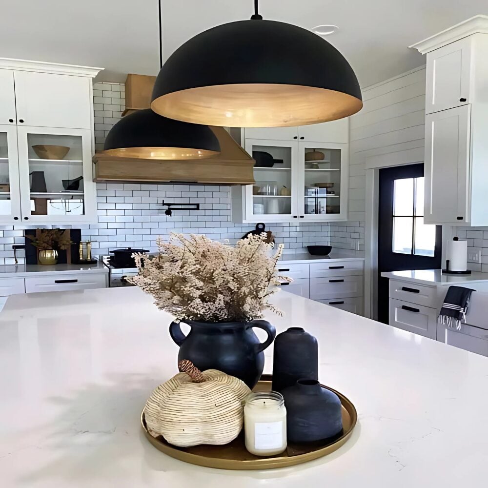 Agafay Souk Black Ember Pendant Light