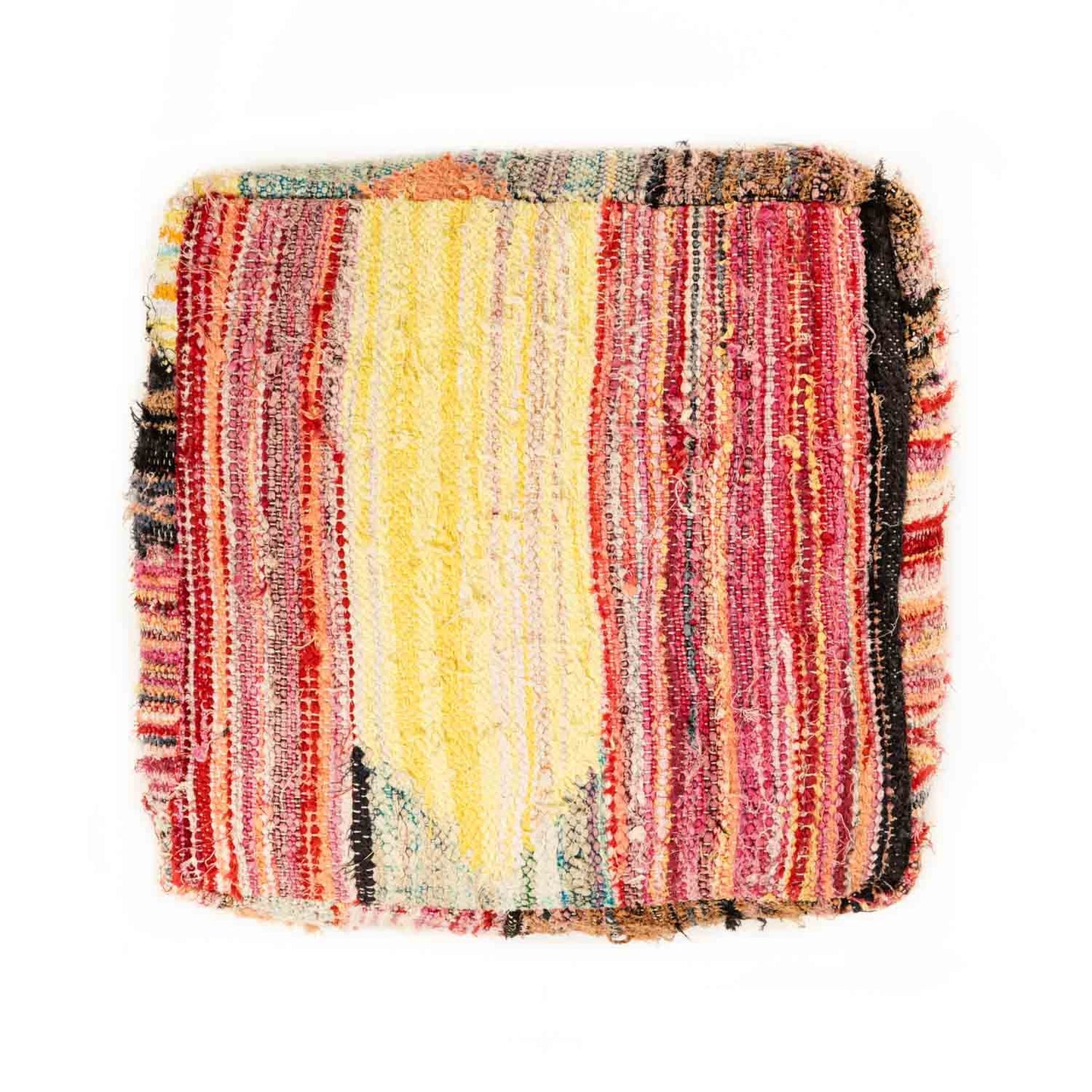 Square Boucherouite Floor Pillow Cover