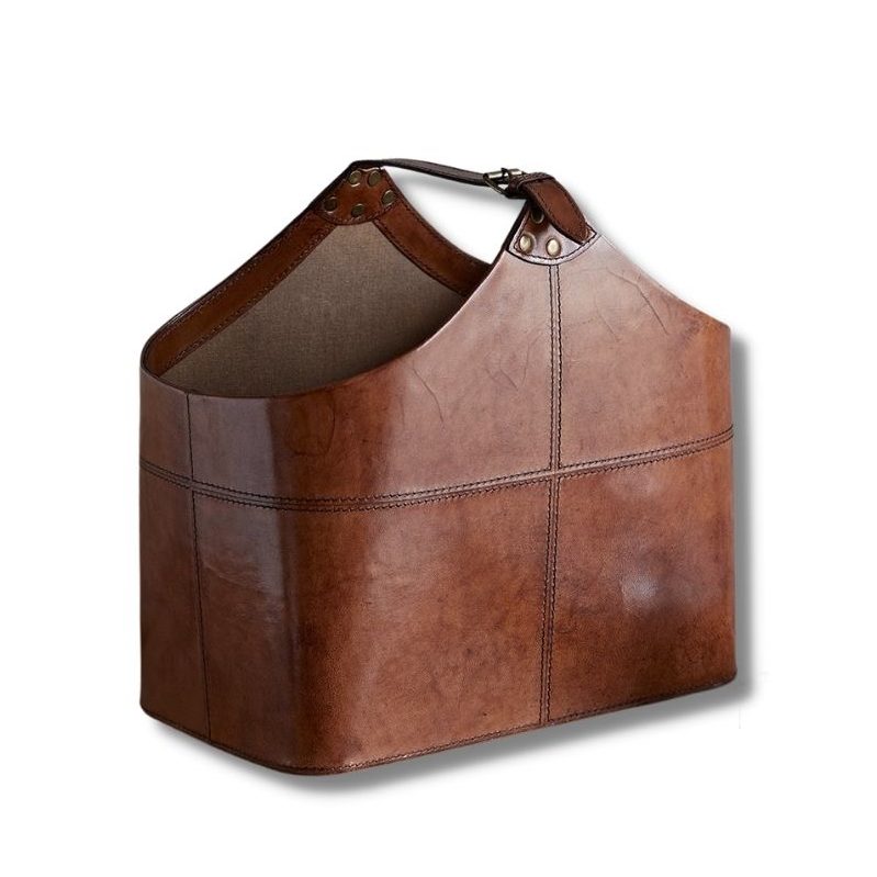 Leather Baskets
