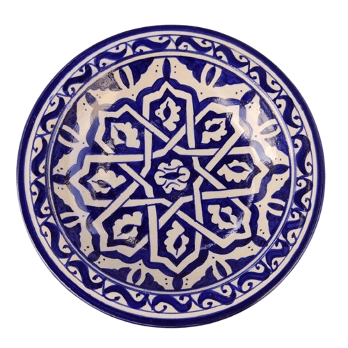 Agafay Souk Andalusian Night Ceramic Plate