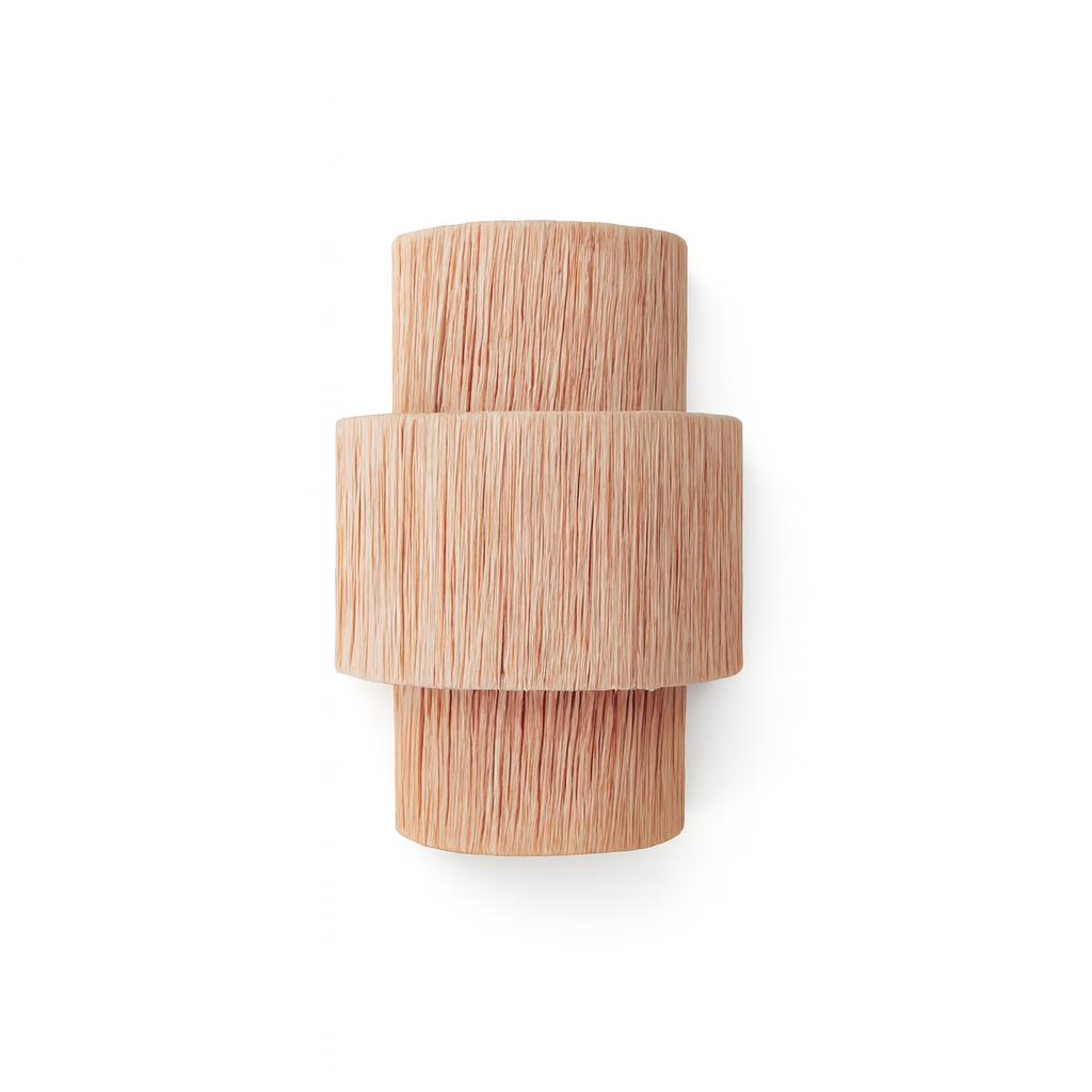 Agafay Souk Auric Tier Raffia Sconce