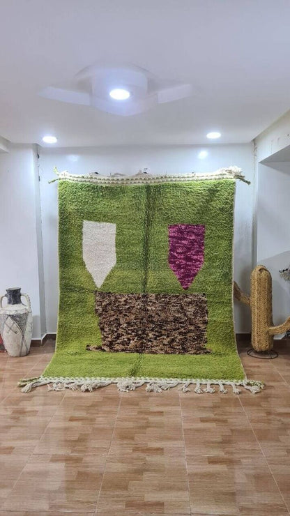 Agafay Souk Authentic Beni Ourain Wool Rug