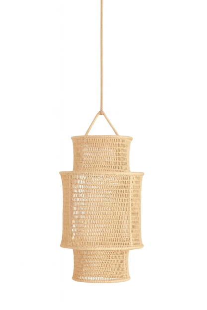 Agafay Souk Casbah Lantern Raffia Pendant Lamp