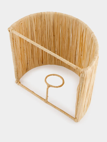 Agafay Souk Coastal Horizon Raffia Sconce