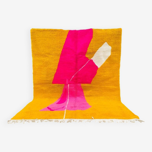 Agafay Souk Desert Fuchsia Beni Ouarain Rug