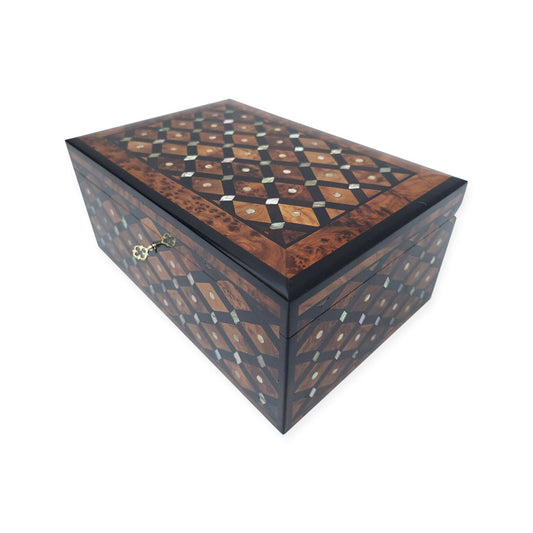 Agafay Souk Diamond Inlay Box
