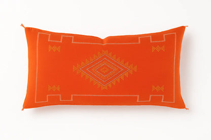 Agafay Souk Ember Cactus Silk Pillow