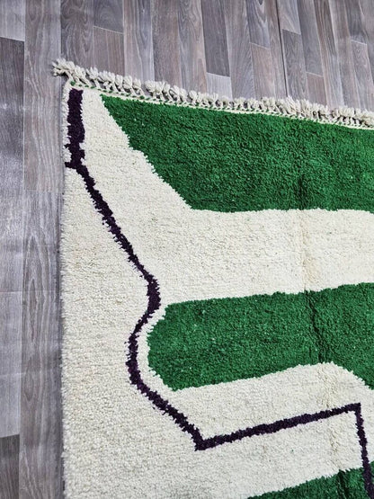 Agafay Souk Garden Lines Beni Ouarain Rug