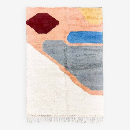 Agafay Souk Geometric Horizon Boujad Rug
