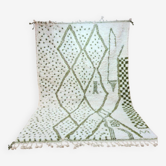 Agafay Souk Green Tifinagh Beni Ouarain Rug