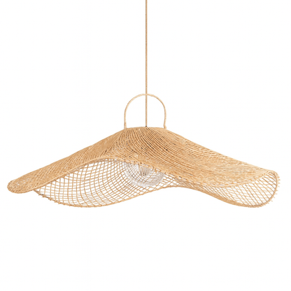 Agafay Souk Harbor Wave Rattan Pendant Lamp