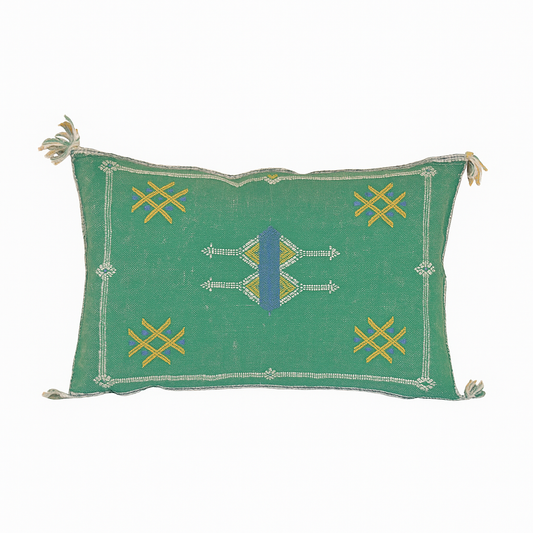 Agafay Souk High Atlas Cactus Silk Pillow