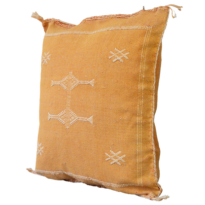 Agafay Souk Kasbah Spice Cactus Silk Pillow