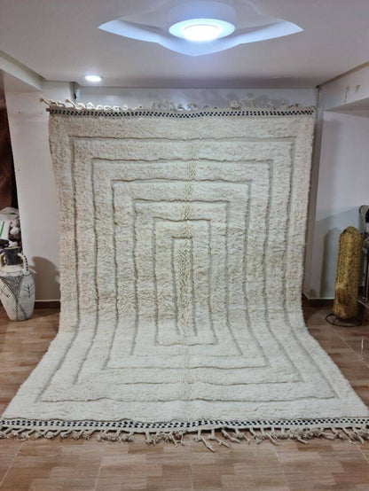 Agafay Souk Labyrinth Beni Ouarain Rug